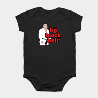 Bjj black belt - brazilian jiu-jitsu Baby Bodysuit